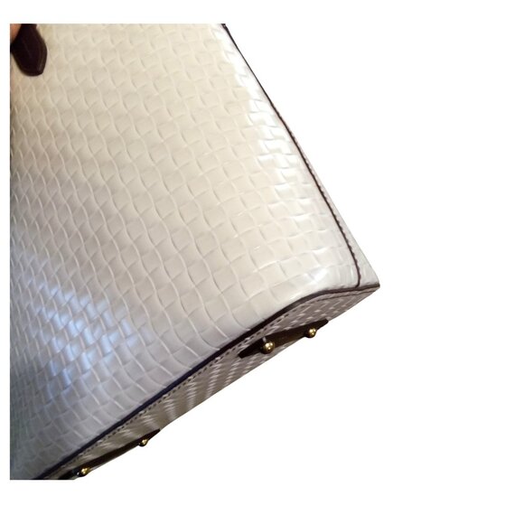 Dooney & Bourke NEW Leather Basket Weave Liliana Shopper Tote & Wristlet EUC - Picture 10 of 14